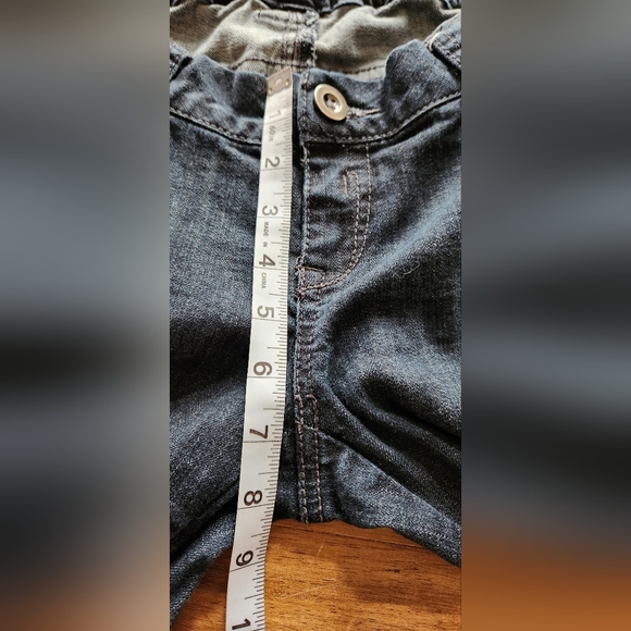 Thyme Maternity Like New Jeans Size S Tapered Elastic Waist Low Rise - Picture 12 of 13